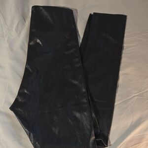 Commando Black Glossy Leggings